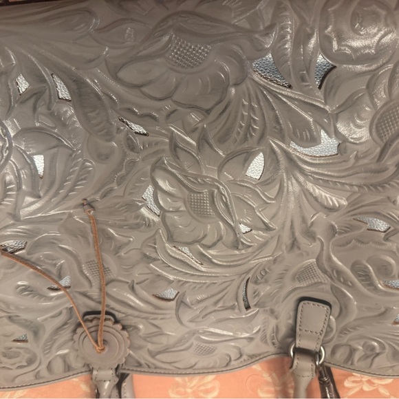 The Patricia Nash Leather Cutout Adeline Tote - Picture 2 of 9